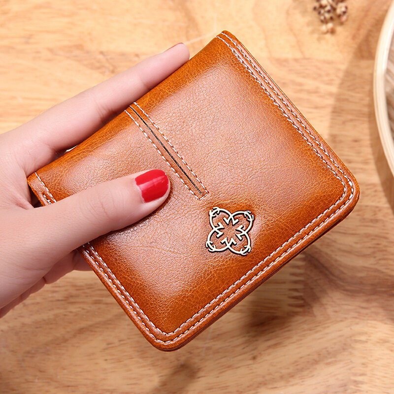 Fashion Women's	Wallets Zipper	Coin	Bag for Women Mini Wallet Luxury Designer PU Leather Card Holder Purses Ladies	Gifts