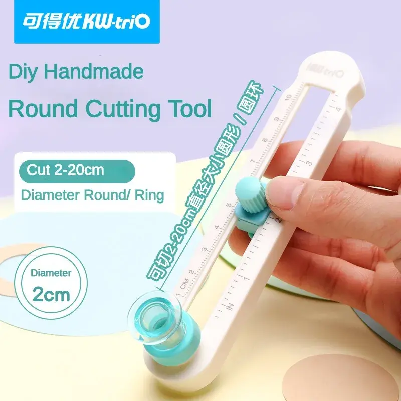 Round Cutting Knife DIY Compass Circle Cutter 360 Adjustable Scrapbooking Cutters Circular Paper Scrapbooking Cards Cutters