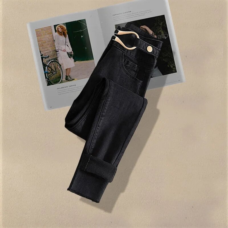 여성용 대형 용수철 세트 페이크 투피스 셔츠, 슬림 캐주얼 청바지 투피스 세트, 한국 패션, 2024 신상