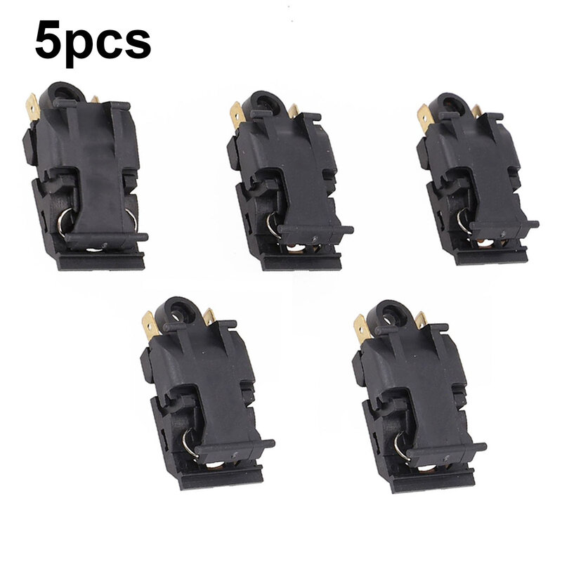 Thermostat Switch Control Switches Steam Steam Accessor 16A 16A Power 250V Black Electric Kettle Plastic Power