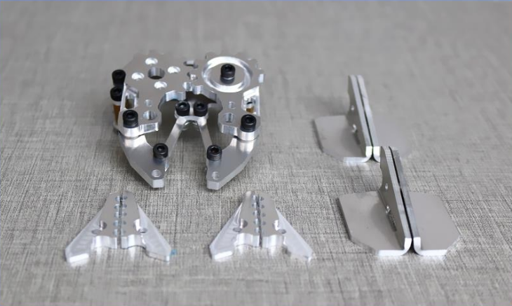 Garra manipuladora pinça, braço robótico para Arduino, kit DIY, robô de dupla face com garra mecânica MG996, suporte de metal