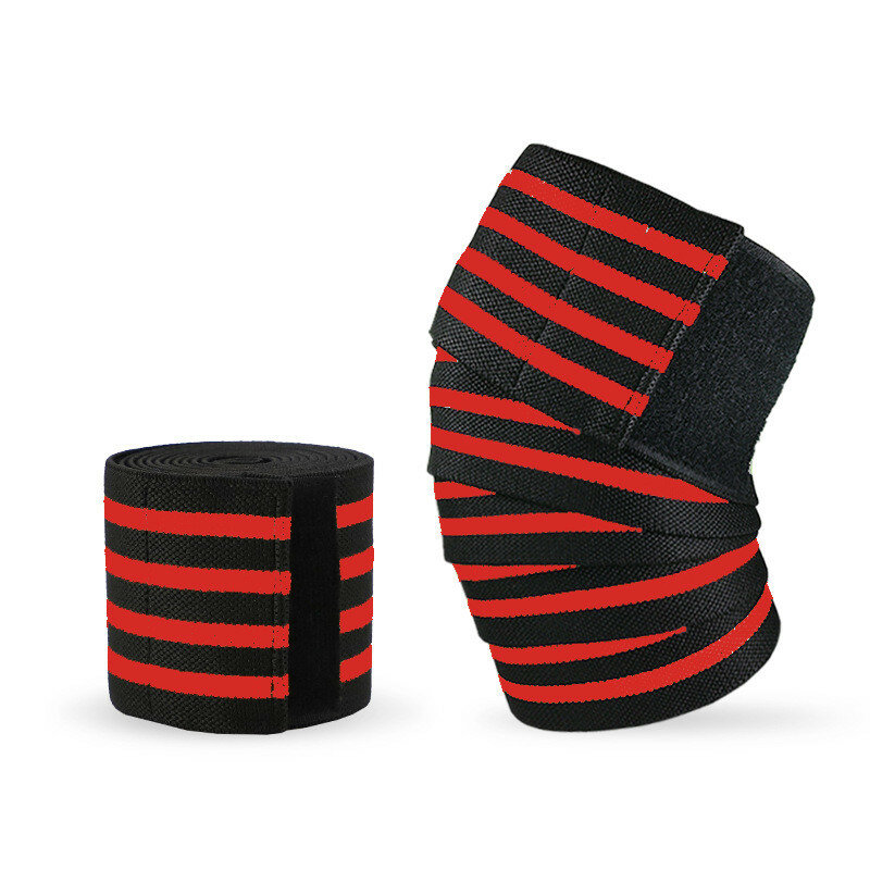 1 pz protezione articolazioni del ginocchio ginocchiere per allenamento in palestra sollevamento pesi Fitness squat allenamento elastico ginocchiere protettore