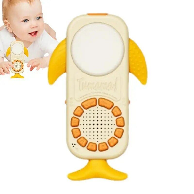 Music Phone Toy Pretend Phones & Smartphones With Recording And Playback Functions Early Learning Educational Smartphone Toy For