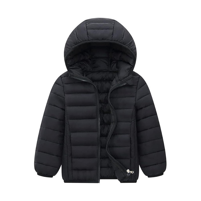 子供のためのスタイリッシュなダウンジャケット、ダウンコート、ファッショナブルな服、寒い天候、冬