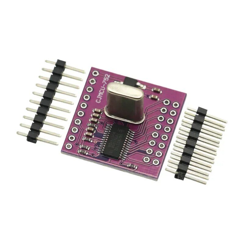 1PCS SC16IS752 IIC I2C/SPI Bus Interface to Dual Channel UART Conversion Board Module