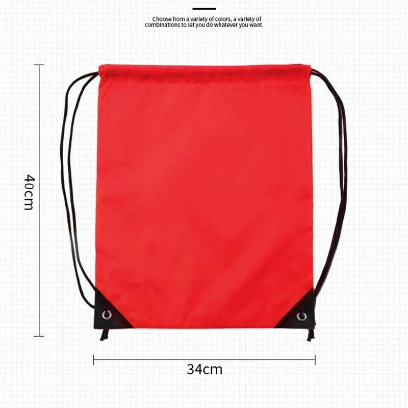 Wodoodporne torba na siłownię worek ze sznurkiem plecak Fitness podróżny DIY torby na zakupy pływanie koszykówka torby sportowe jogi
