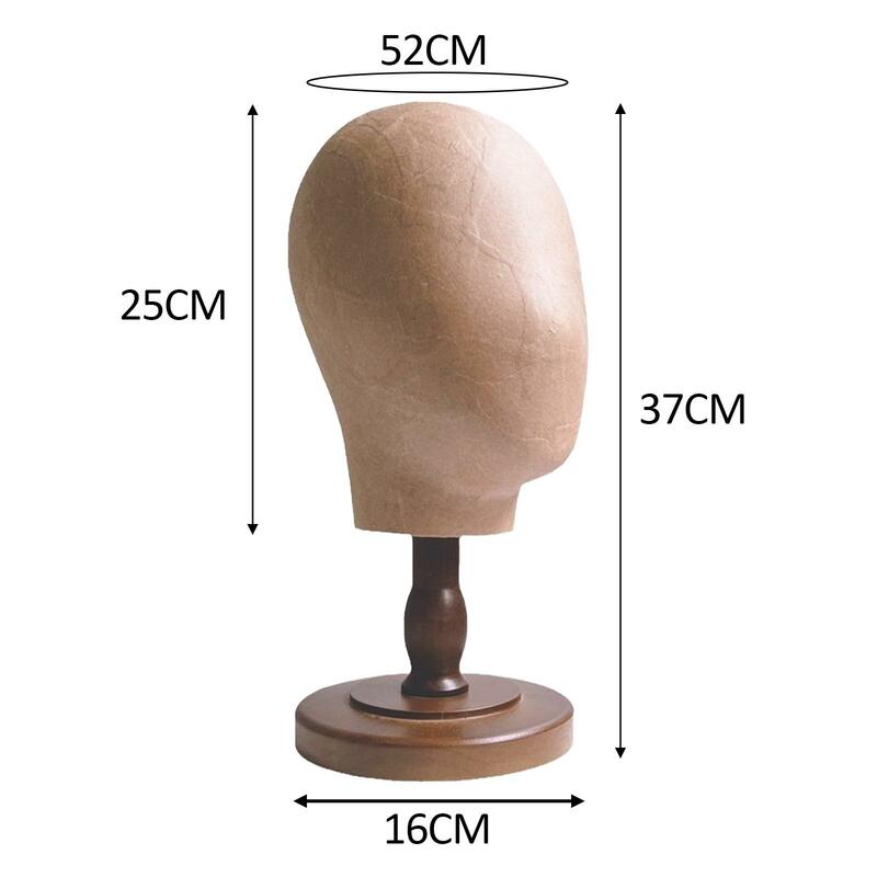 Tête de Mannequin Multifonctionnelle pour Perruque, Porte-Perruque, Présentoir de Coiffure, Bandeau de Sauna