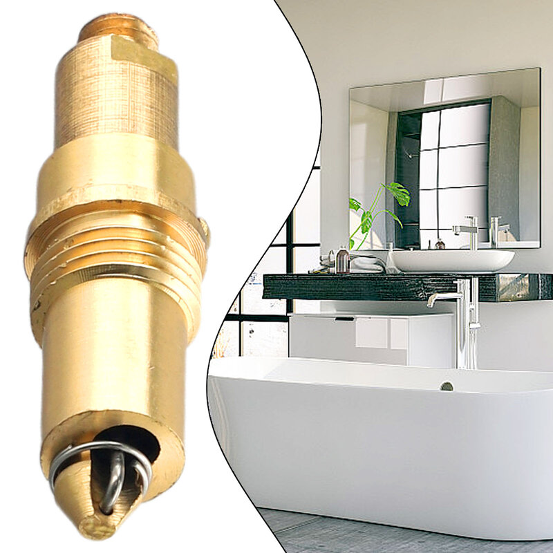 Bathroom Click Clack Plug Bolt Spring Bathroom Fixtures 1 Pc Basin Sink Bath Waste Universal Fitting Accessories