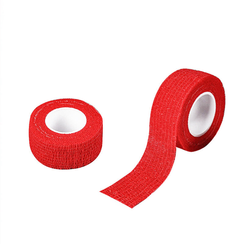2 rolki 2.5cm * 4.5m samoprzylepne przylepny bandaż elastyczny kolorowe włókniny bandaż sportowy zestaw pierwszej pomocy bandaże medyczne
