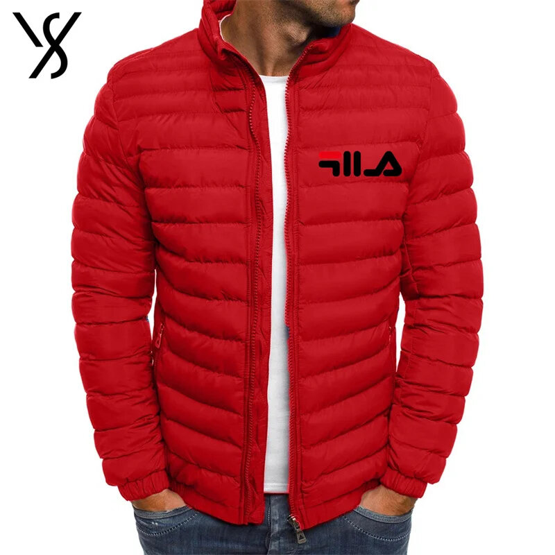 Jaket olahraga kasual kualitas tinggi, jaket hangat kerah tinggi Kemah luar ruangan, jaket musim gugur dan musim dingin, inovatif