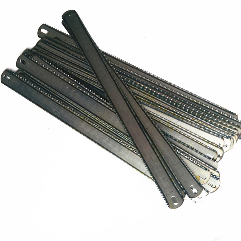 10 pçs lâmina de serra alta ferramenta carbono aço lâmina serra madeira serra de metal conjunto para corte de bambu osso