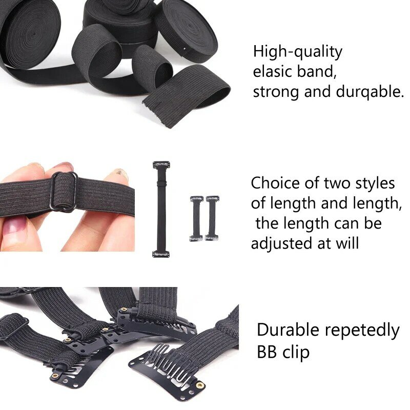 Plussign Fox Single Stretching Band per sollevare gli occhi e le sopracciglia fascia elastica magica con clip Bb cinturino regolabile per capelli