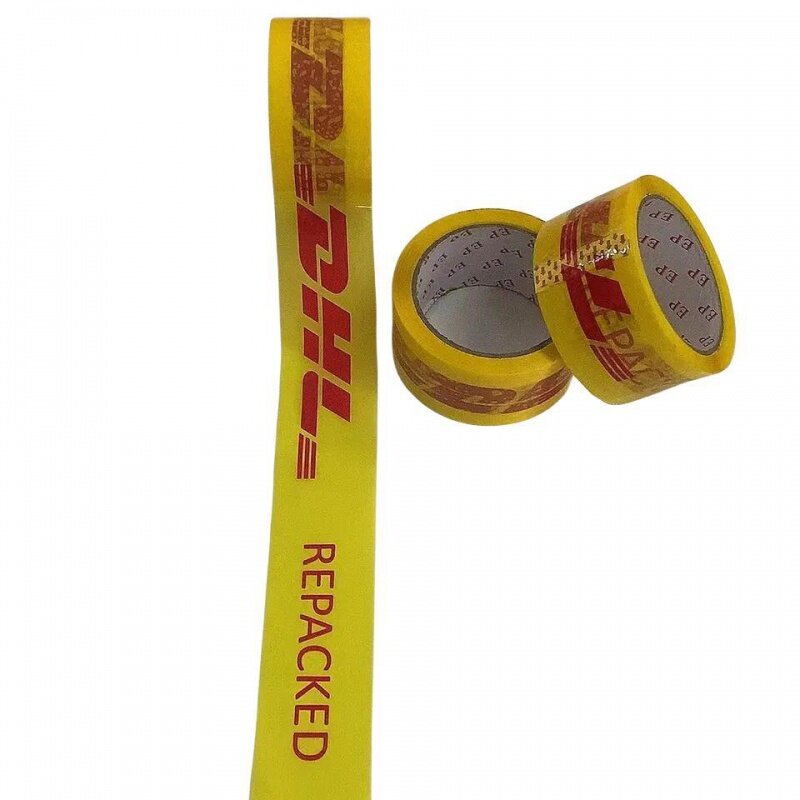 Rollo de cinta adhesiva jumbo personalizado, producto personalizado con logotipo, 55mm x 100m para embalaje