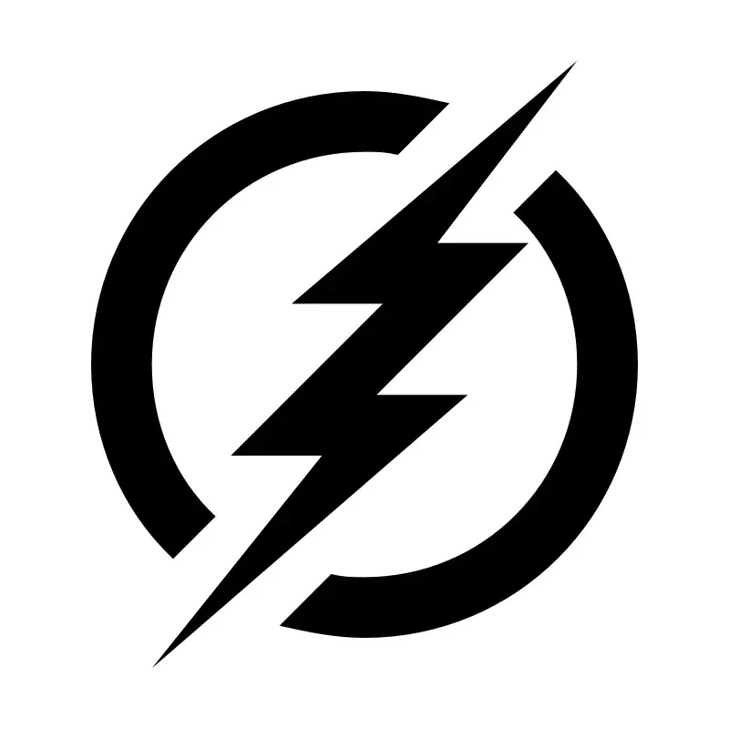 Car Sticker Rechargeable Battery Electric Logo Lightning Symbol Decal Car Window Laptop Car Cover Sticker Accessory,10cm