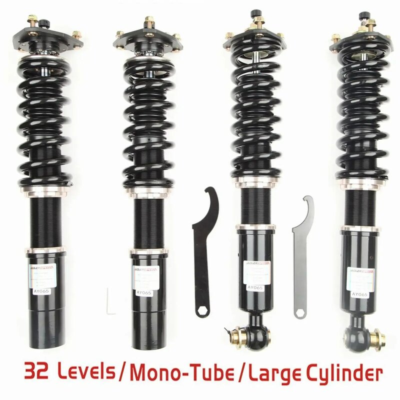 32 Way Coilovers Lowering Suspension Kit For BMW E39 Sedan RWD 525 528 530 540