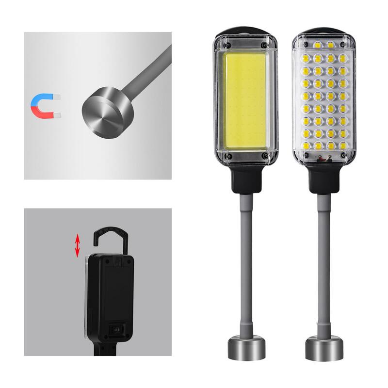 Luz LED de trabajo recargable por USB, lámpara de inspección para automóvil, senderismo al aire libre, Camping