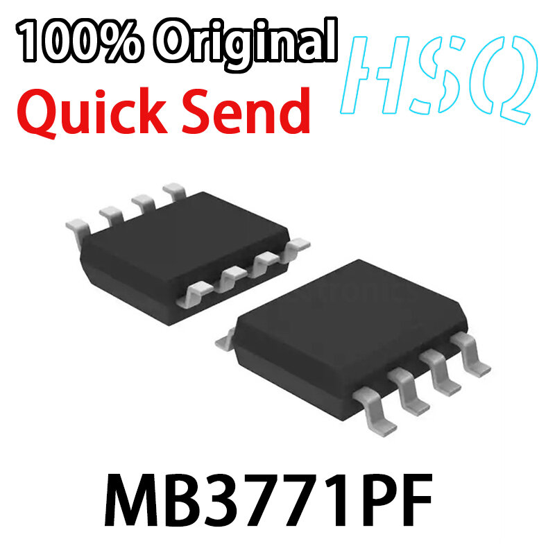 1PCS MB3771PF 3771 Voltage Monitoring Chip IC Patch SOP-8 Original