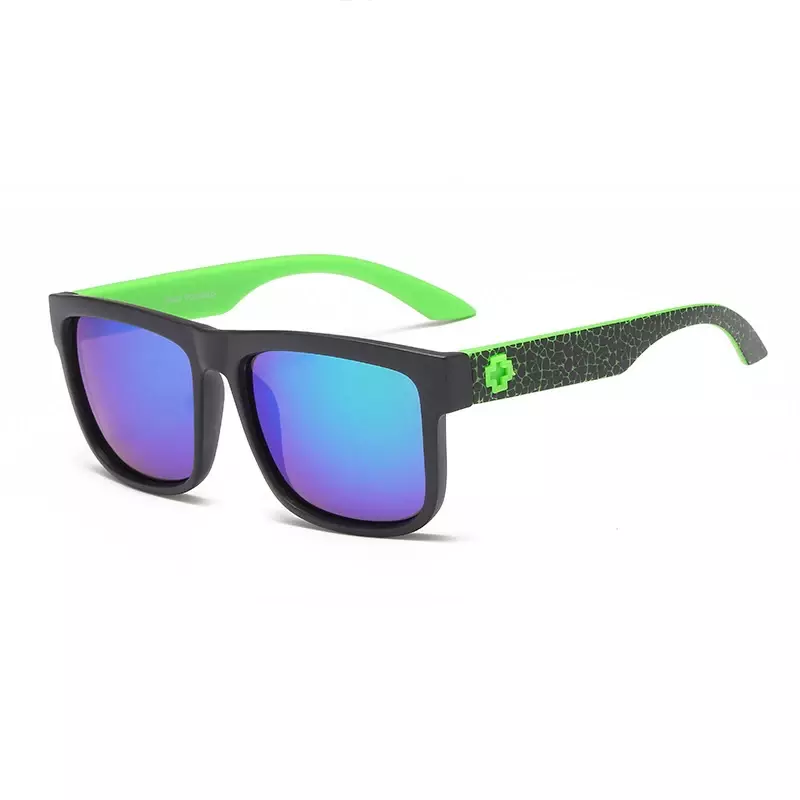 European and American men's and women's skateboarding sports glasses, colored sunglasses, SPY colorful sunglasses