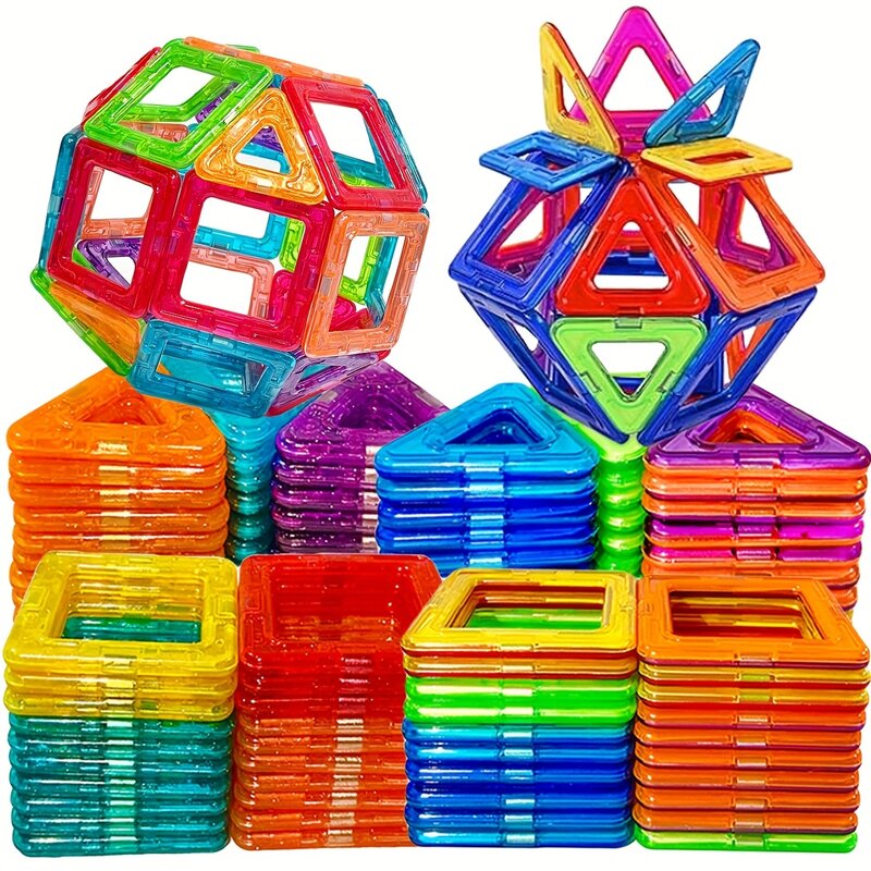 Children's Magnetic Toys Building Block Construction Set Building Blocks Kids Early Education Intelligence Toys DIY Magnets Toys