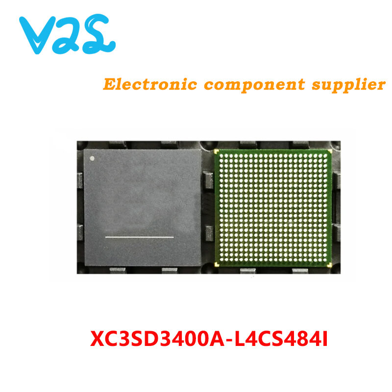 100% XC3SD3400A-L4CS484I ใหม่ XC3SD3400A-L4CS484ชิปเซ็ต BGA IC