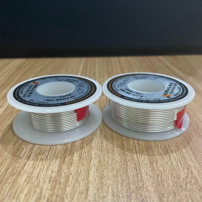 A Whole Roll Japanese Oyaide SS-47 With Silver Solder 4.7% Silver Wire Diameter 1.0mm Audio Audiophile Earphone Solder Wire
