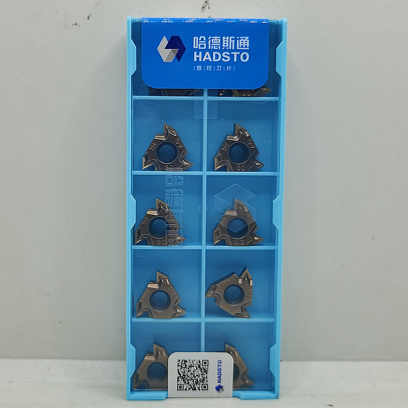 16IRAG60 HS5225 16IR AG60 HS5225 16IR AG60 HADSTO carbide inserts Thread inserts For Stainless steel 10PCS/BOX
