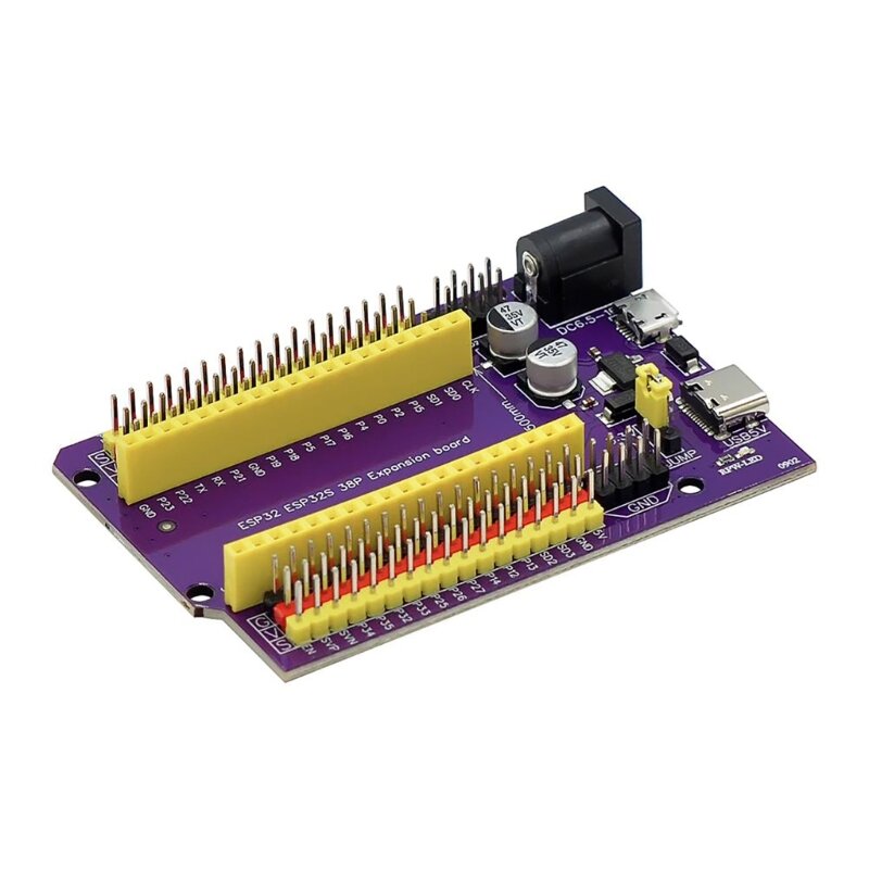 H4GA ESP32 38P Development Board with TypeC CP2102 Support WiFi+Bluetooth Dual-Core and 38-Pin Expansion Board