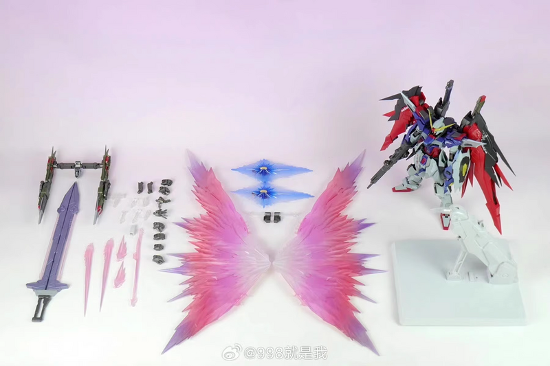 DABAN 8828 Anime MG 1/100 MG ZGMF-X42S Destiny, incluye alas y pegatinas de agua, Kit de modelos de montaje, juguetes de acción, nuevo modelo