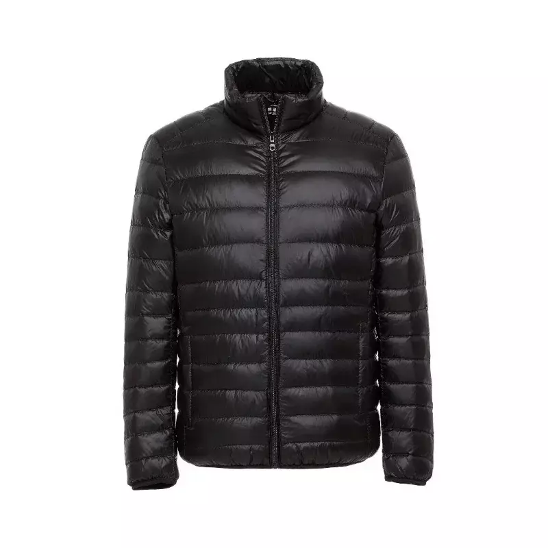 남성용 브랜드 캐주얼 다운 재킷, 따뜻한 스탠딩 칼라 재킷, 하이 퀄리티 방한 패션 다운 재킷, 남성 코트
