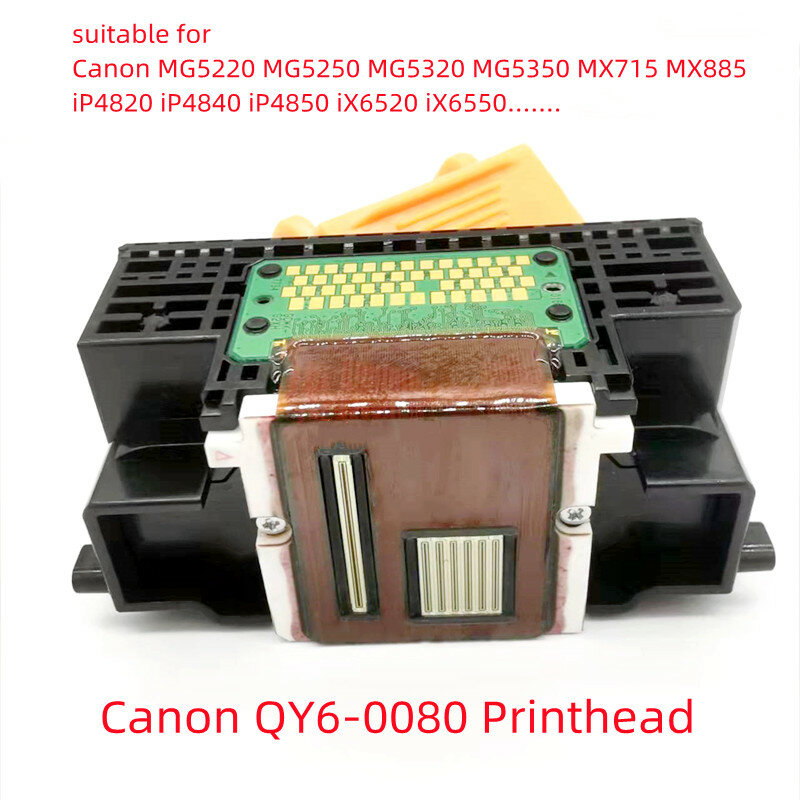 الأصلي QY6-0080 رأس الطباعة رأس الطباعة لكانون iP4820 iP4840 iP4850 iX6520 iX6550 MG5220 MG5250 MG5320 MG5350 MX715 MX885