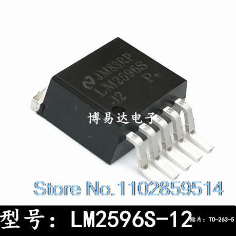 20 pièces/uno LM2596S-12 LM2596-12 TO-263-5 3A 12V