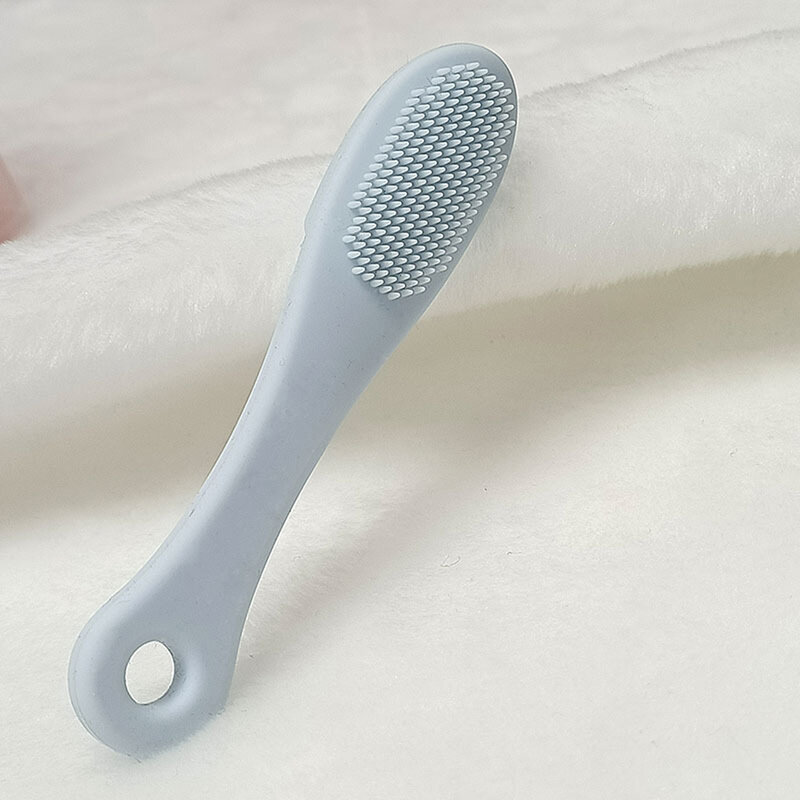 Finger Shape Silicone Face Cleansing Brush Facial Cleanser Pore Cleaner Exfoliator Face Scrub Washing Brush Women Skin Care Tool