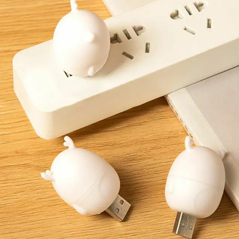 USB Plug Reading Lamp Portable Home Supplies Eye Protect Night Light Plug and Play Energy Efficient Bedside Lamp