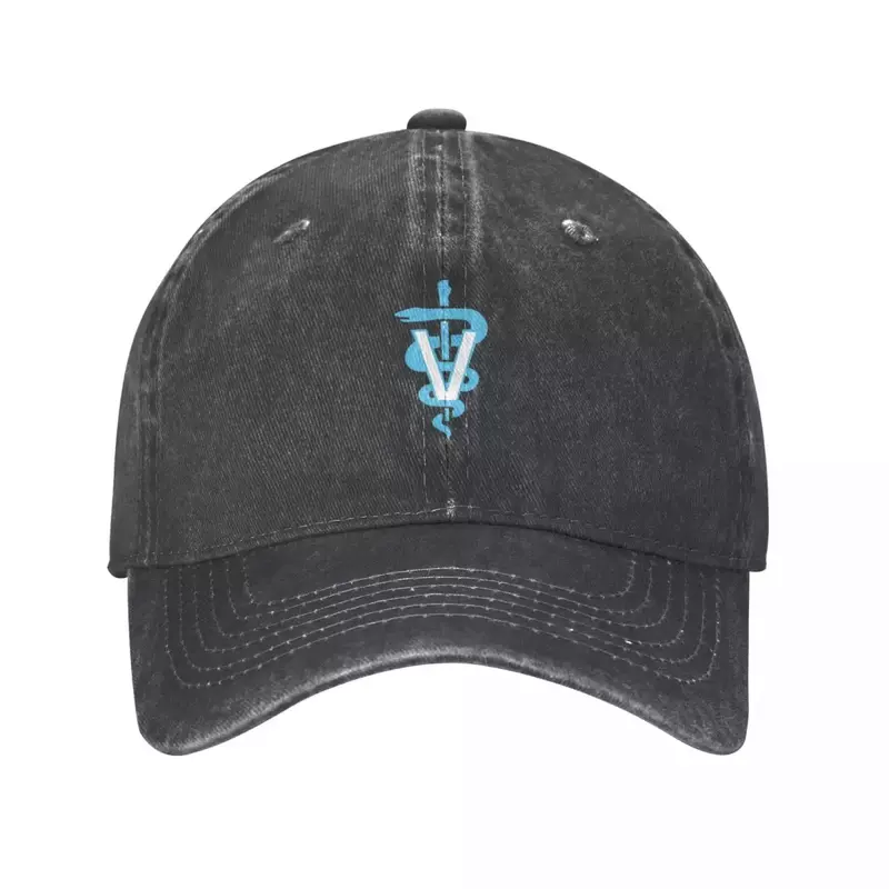 Medicina Veterinária Símbolo Cowboy Hat, Luxury Golf Sun Cap para homens e mulheres