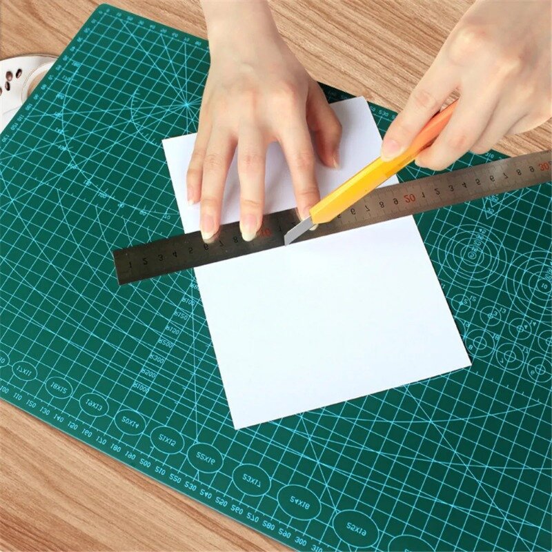 Прочный Коврик для резки формата А4/А5, доска для гравировки и резки своими руками, коврик для резьбы по бумаге, инструмент для творчества ручной работы, школьные принадлежности