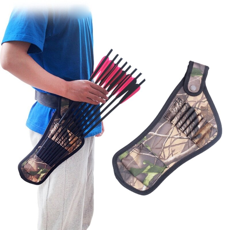 Recurves Compound Bow Carrying Bag Quivers Waist Side Bag Archerys Holder Adult Hip Back Quivers