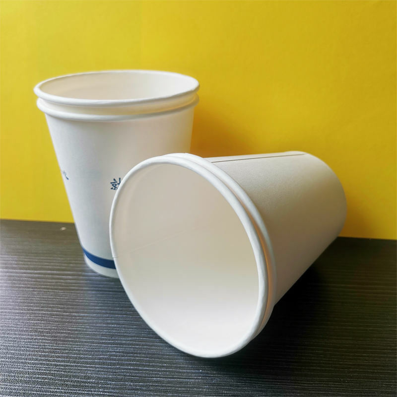 Dostawca porcelany o niskiej mocy 9oz kubek papierowy pojedyncza ściana papierowy kubek na kawę kubek papierowy z własne logo