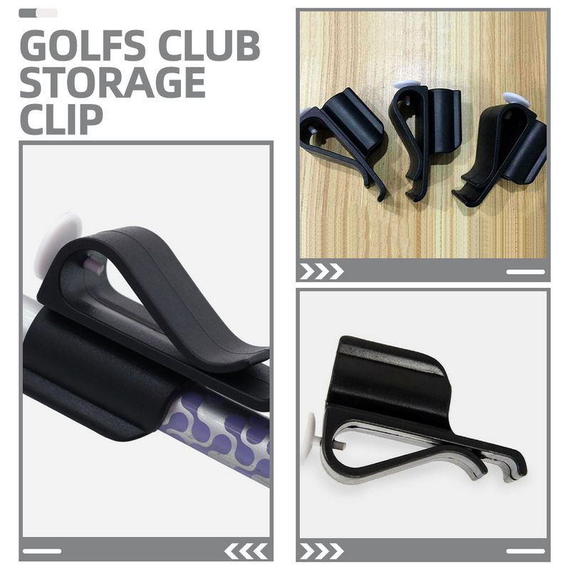 Golfe Club Bag Clamp Putter Holder, Organizador da vara de golfe, A Clips on Putter, Acessório Organizador