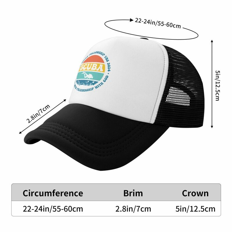 Custom Classic Unisex Scuba Diving Trucker Hat Adult Dive Diver Gift berretto da Baseball regolabile per uomo donna sport