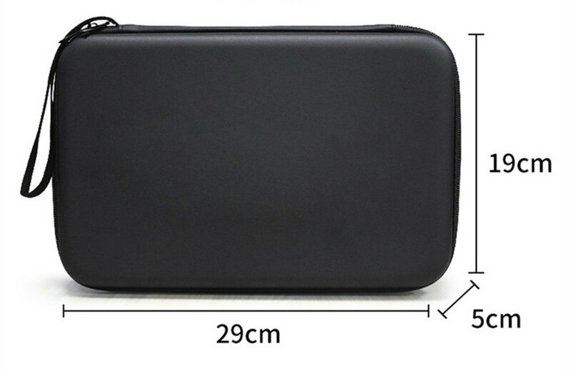 Table Tennis Racket Bag High Quality EVA Square Shaped Handbag Racket Box Hard Portable Sports Racket Bag
