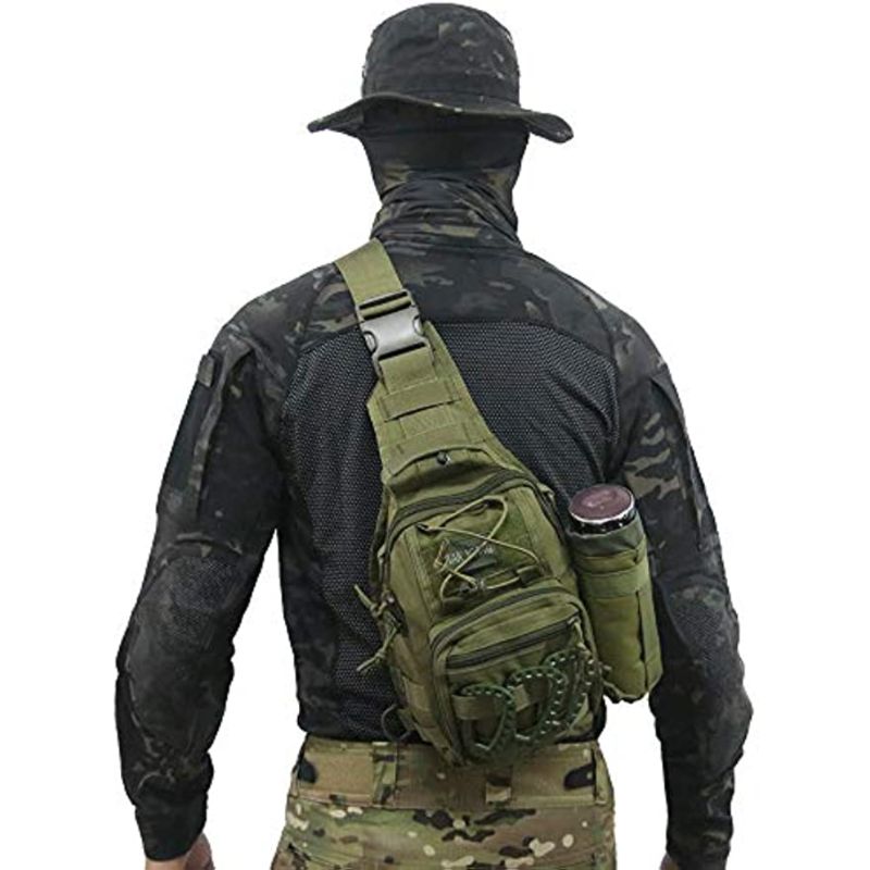 Yunfang taktische Tasche Rucksack Militär Outdoor Sport kleine Schulter tasche geeignet für Reisen Wandern Camping Radfahren Angeln