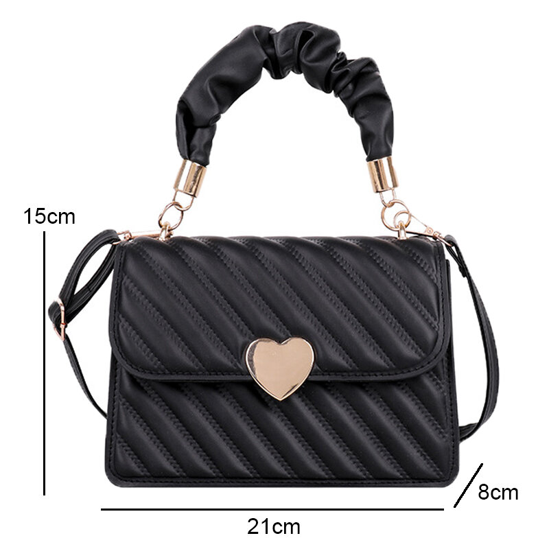 PU Leather Shoulder Bags for Women 2023 New Fashion Texture Crossbody Bags Summer Trend Handbags Phone Bag Messenger Bag