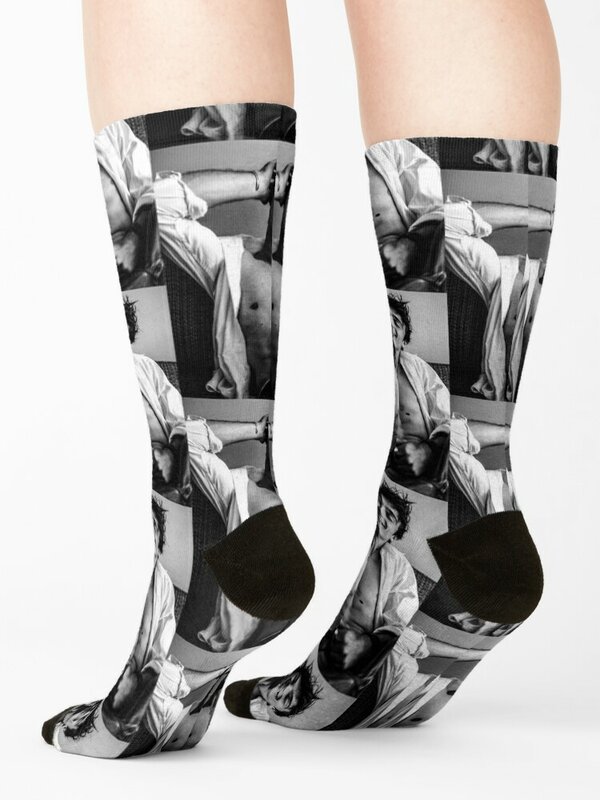 Calcetines de fútbol para hombre y mujer, modelo de James elordi, Invierno