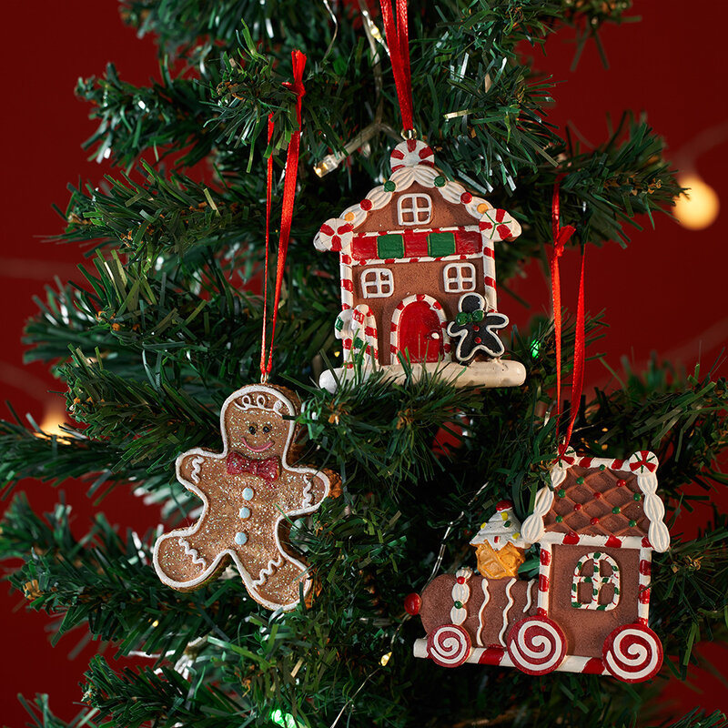 Decoração de natal decoração da árvore de natal ornamento elk floco de neve cosplay adereços ano novo presentes do agregado familiar árvores animal elfo boneca pingente