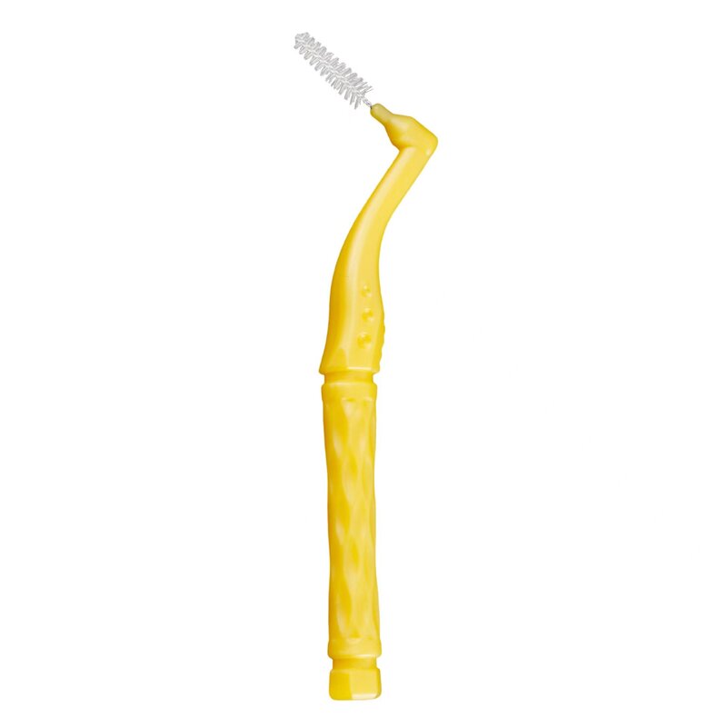 Cepillo de dientes interdental en forma de L, ultrafino, hilo dental, cerdas suaves