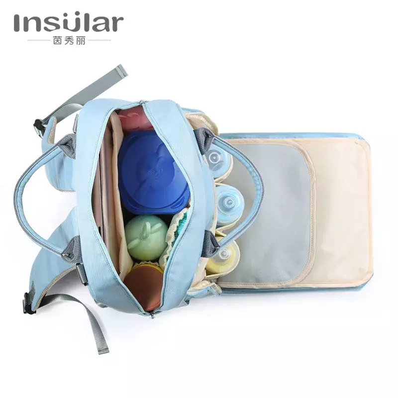 Torba dla mamy torba na pieluchy USB opieka nad dzieckiem plecak mama mumia torba na pieluchy ciążowa wodoodporna torba niemowlęca torba na pieluchy