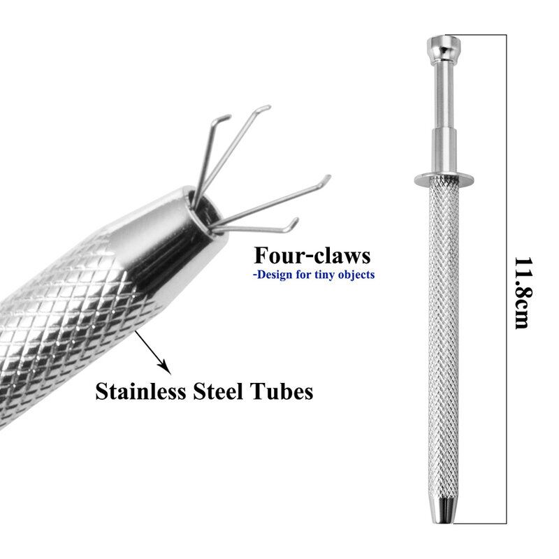 Chirurgiczne szczypce stalowe Piercing narzędzie kleszcze igły obejma rurowa pincety otwórz zamknij CBR pierścień szczypce ucha brzuch nos Pierc narzędzia