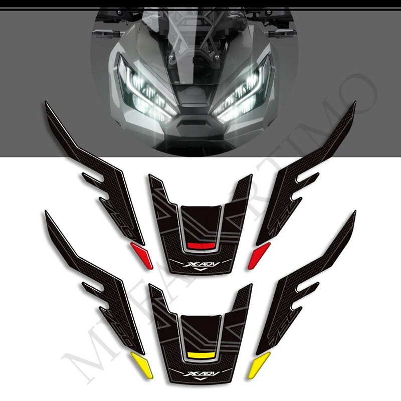 For Honda X-ADV XADV750 X ADV 750 Stickers Motorcycle Tank Pad Wheel Decals Body Fender Shell Windshield Kit 2021 2022 2023 2024