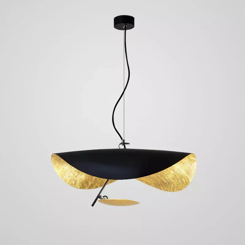 Nordic Led Hanglampen Eetkamer Home Decor Slaapkamer Armaturen Retro Binnenverlichting Zwarte Goud Textuur Moderne Opknoping Lamp