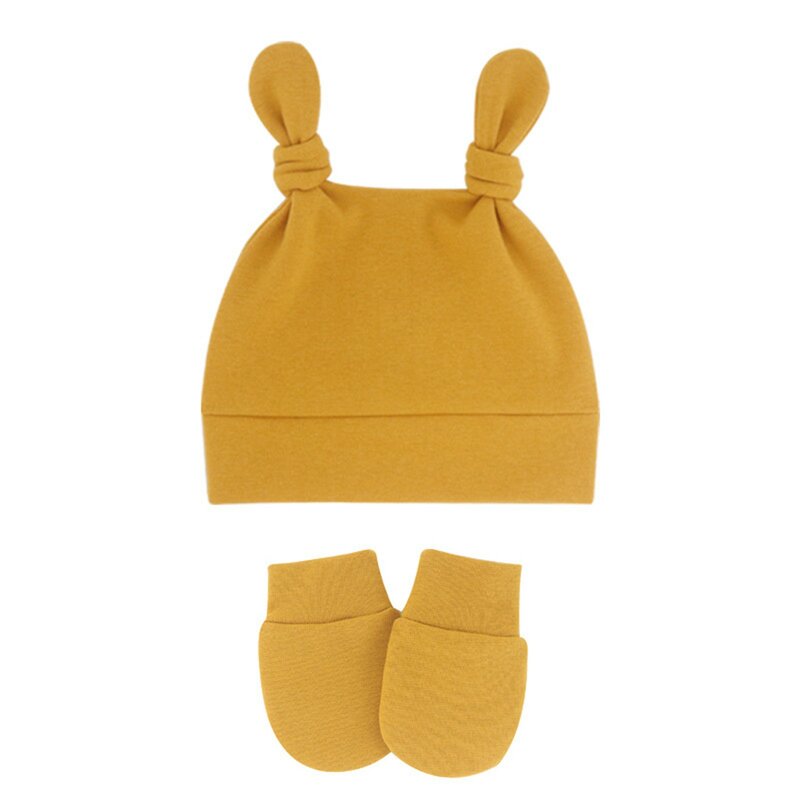 06หมวกถุงมือทารกและเด็กหญิงแบบถักหมวกฤดูใบไม้ร่วงสำหรับเด็กวัยหัดเดินฤดูหนาว